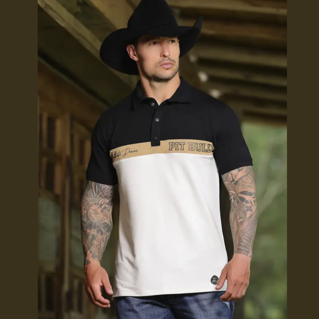 CAMISA POLO PIT BULL JEANS ORIGINAL REF 90968
