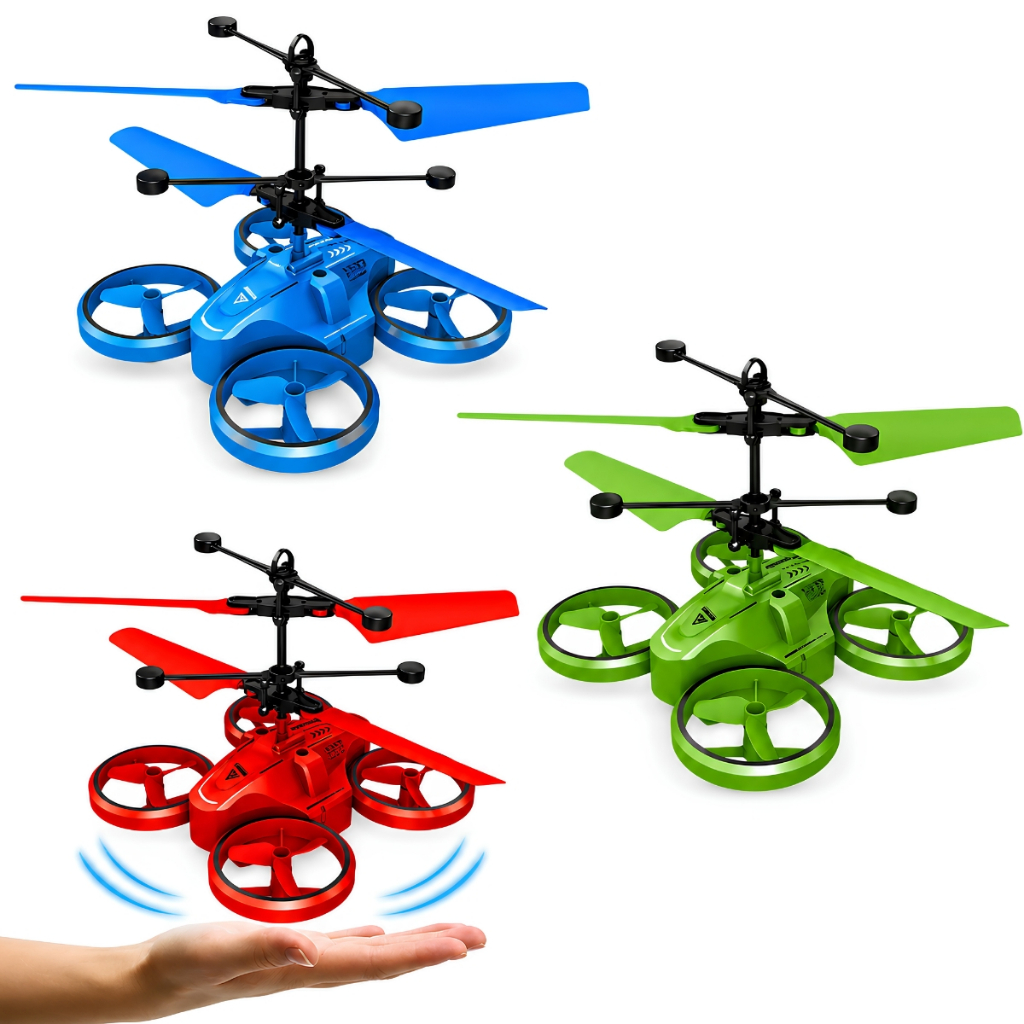 Mini Drone Voador Com Sensor De Movimento - Castela