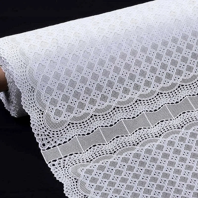 Capa para Geladeira Rendada Branca 35 x 53cm Toalhinha Decorativa em Renda PVC Vendida por Unidade