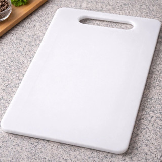 Tábua De Corte Carne Churrasco Cozinha Pvc Branca Higiênica