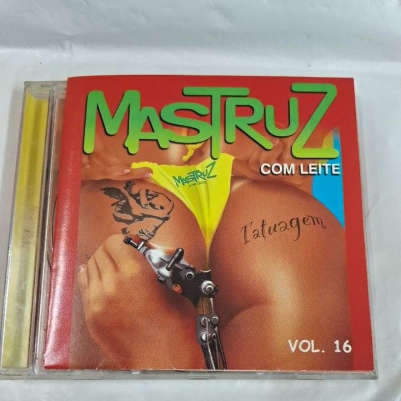CD- MASTRUZ COM LEITE = TATUAGEM VOL 16( USADO) LEIA A DESCRIÇÃO