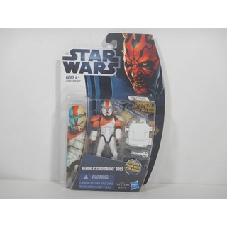 Boneco Star Wars The Clone Wars Republic Commando Boss Cw11