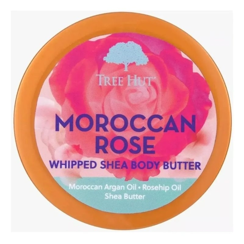 creme hidratante Tree Hut Moroccan Rose 240g