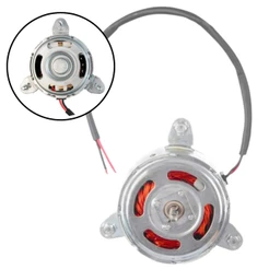 MOTOR DO ELETROVENTILADOR UNIVERSAL 12V - COM PINO REMOVÍVEL