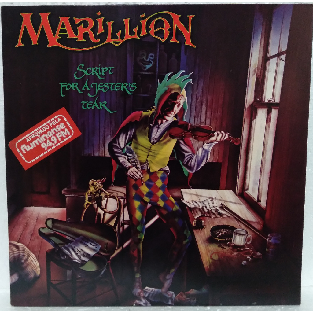 Lp - Marillion - Script For a Jester Tear - 1983 (Otimo Estado)