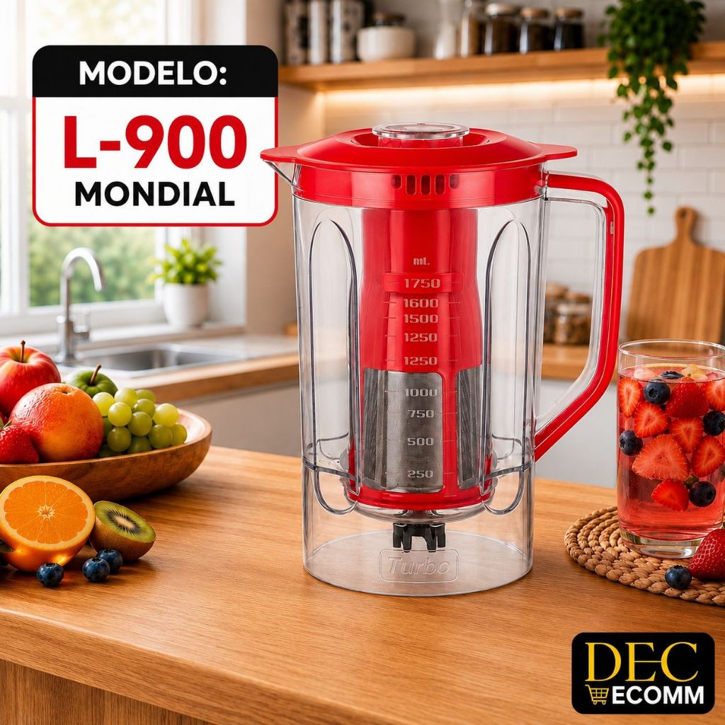 Copo Liquidificador Mondial L-900 fr Completo 1750ml Original turbo