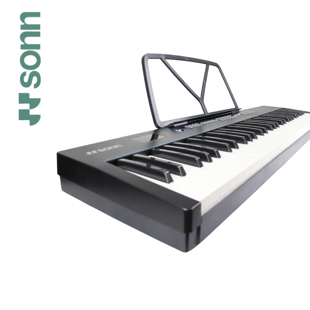 Teclado musical 300 timbres e ritmos 61 teclas Sonn teclado estudante função Sustain