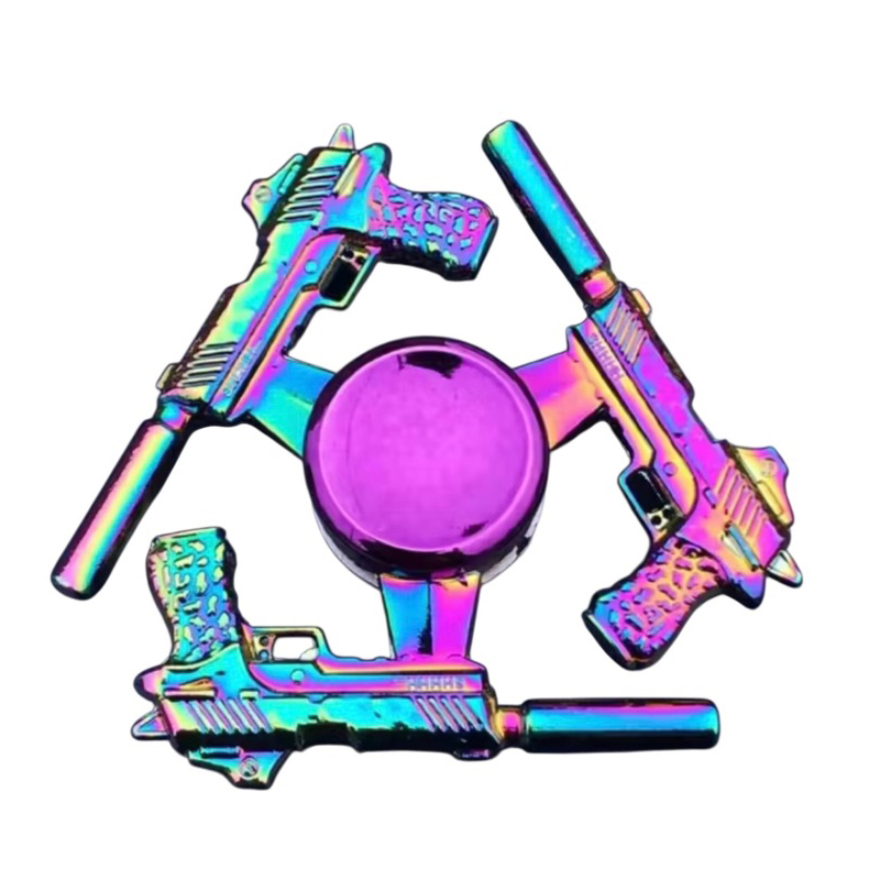 Hand Spinner Aço Galvanizado Machine Gun