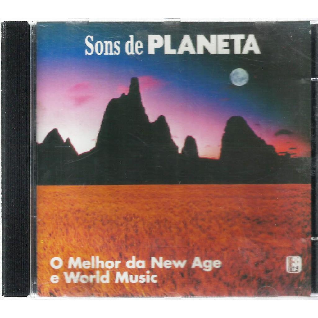 1621 Mcd- Cd 1995- Música- Sons De Planeta- O Melhor Da New Age E World Music