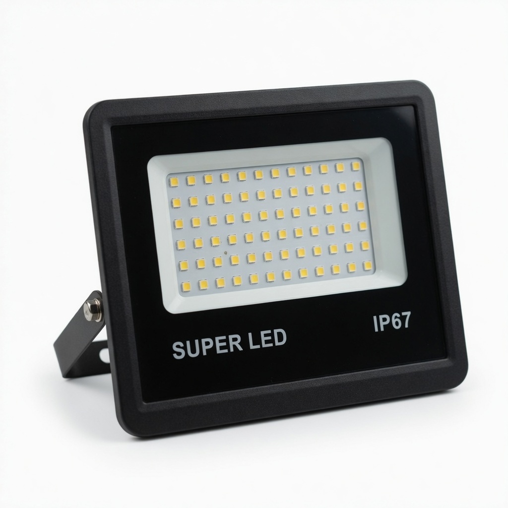 Refletor Led 600w Holofote Prova D'água Bivolt IP66 Luz Branco Frio 6500K