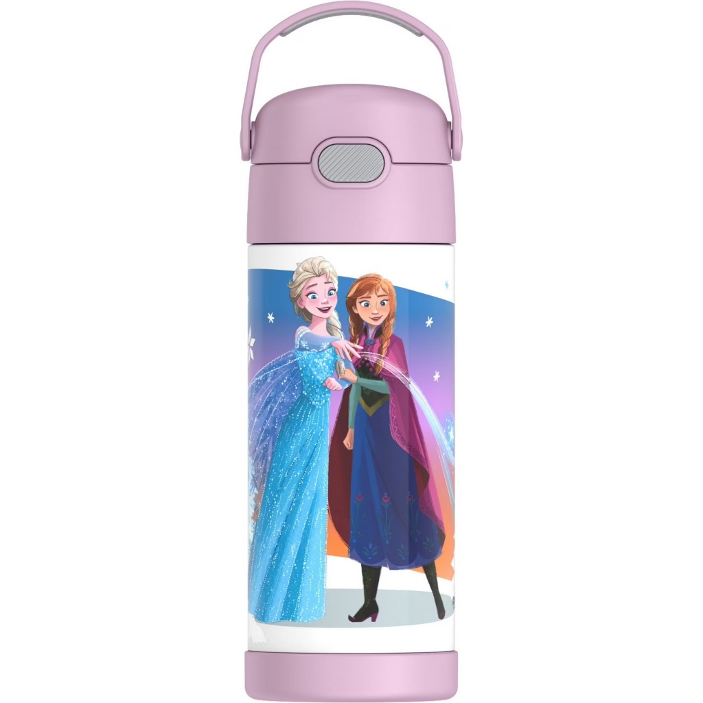GARRAFA TÉRMICA THERMOS DISNEY FROZEN 410ML IMPORTADA EUA 12 HORAS GELADO