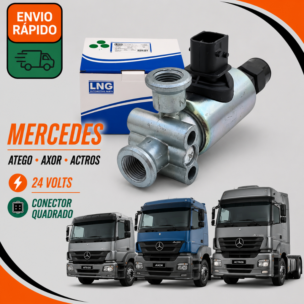Válvula Arla Solenóide Actros 2546 Atego 1719 Atron 2729 Axor 1933