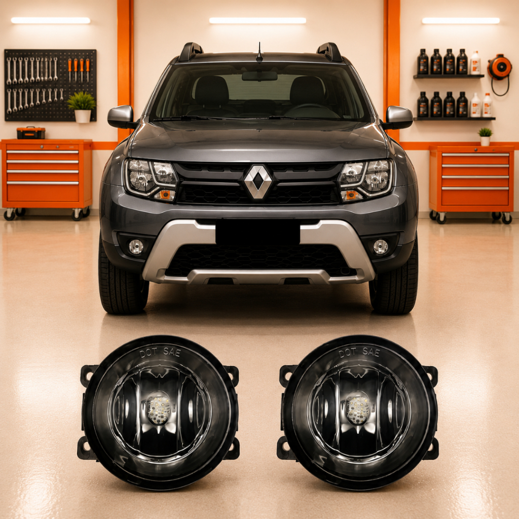 Imagem Par Farol De Milha Neblina Renault Duster Oroch 2012 2013 2014 2015 2016 2017 2018 2019