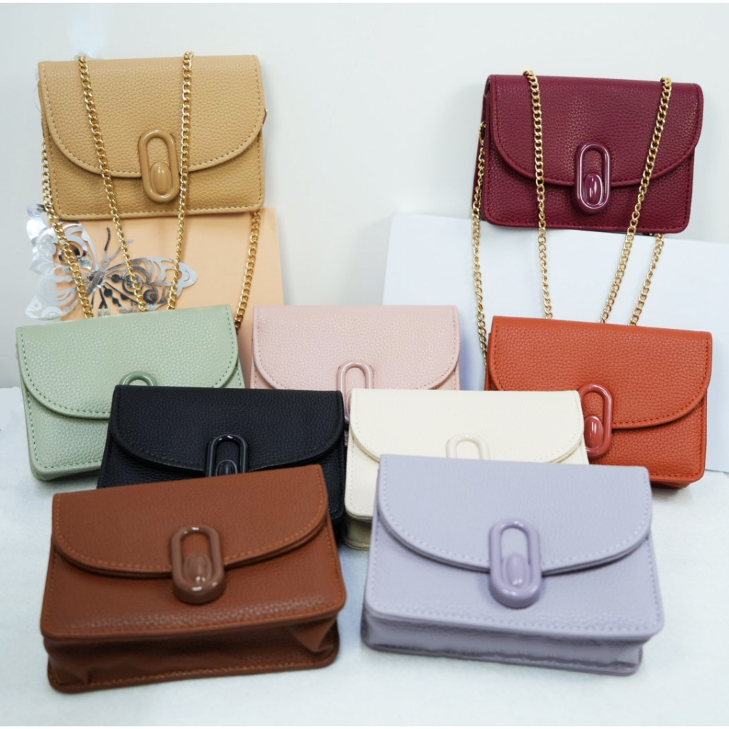 Mini Bolsa de Ombro Com Alça Carteira Feminina Pequeno PU couro C986 WM
