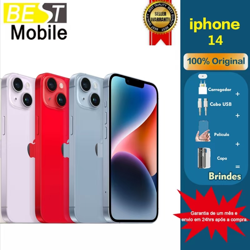 Celular Iphone 14/ 14 PLUS Original Com Garantia-Vitrine