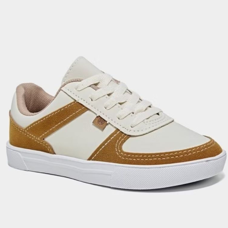 Tênis Molekinho Infantil Ref 2801.168.17063 Bege Caramelo