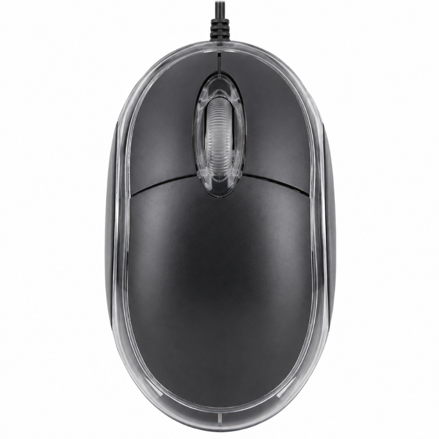 Mouse Com Fio USB 1200 DPI Óptico Gamer para PC Notebook Computador Laptop e boa Conectividade