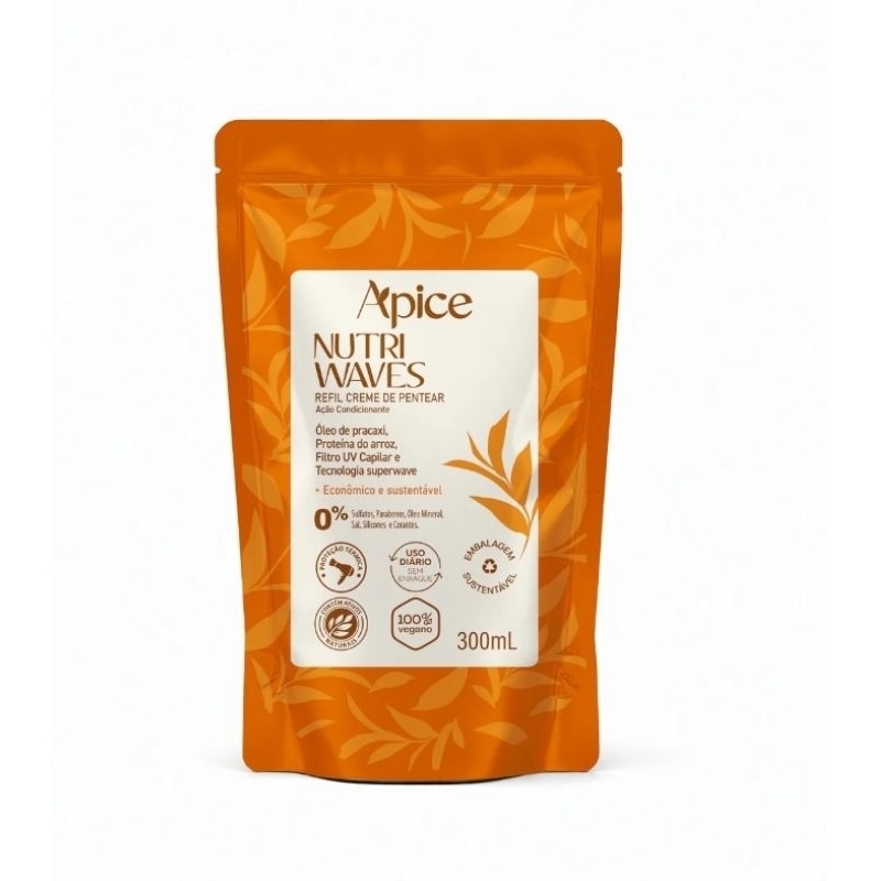 Refil Creme de Pentear Nutri Waves Apice 300ml