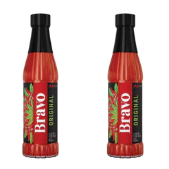 Kit 2un Molho Pimenta Bravo Original 60ml