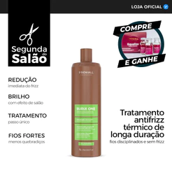 Burix One 1L Prohall + Caixa Ampolas Equalize Kit Antifrizz Profissional