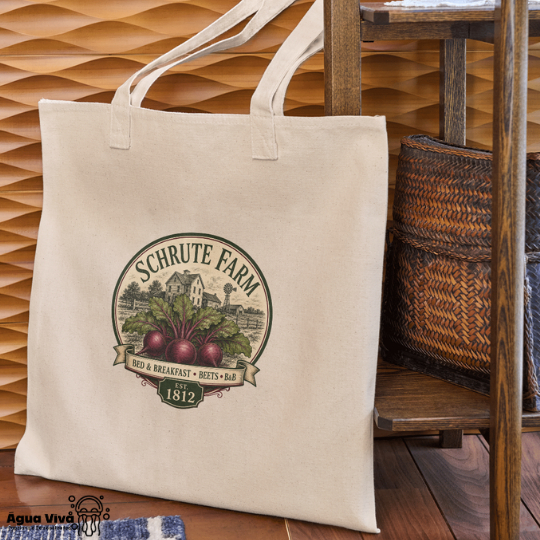 ECOBAG SCHRUTE FARM SÉRIE THE OFFICE BOLSA ECOLÓGICA