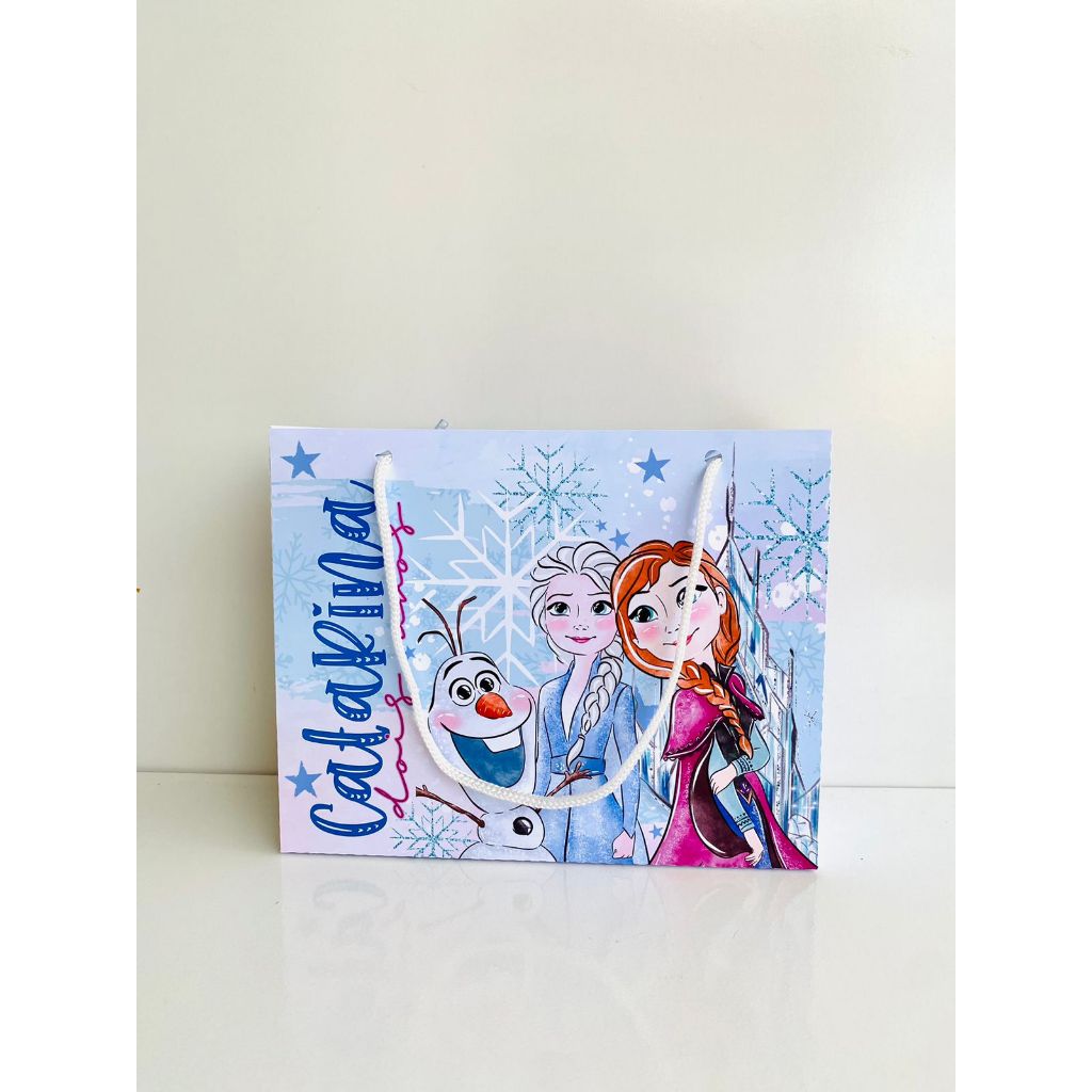 SACOLINHA PERSONALIZADA FROZEN/LEMBRANCINHAS FROZEN/ PERSONALIZADOS  FROZEN/ SACOLINHAS PERSONALIZADAS/LEMBRANCINHAS