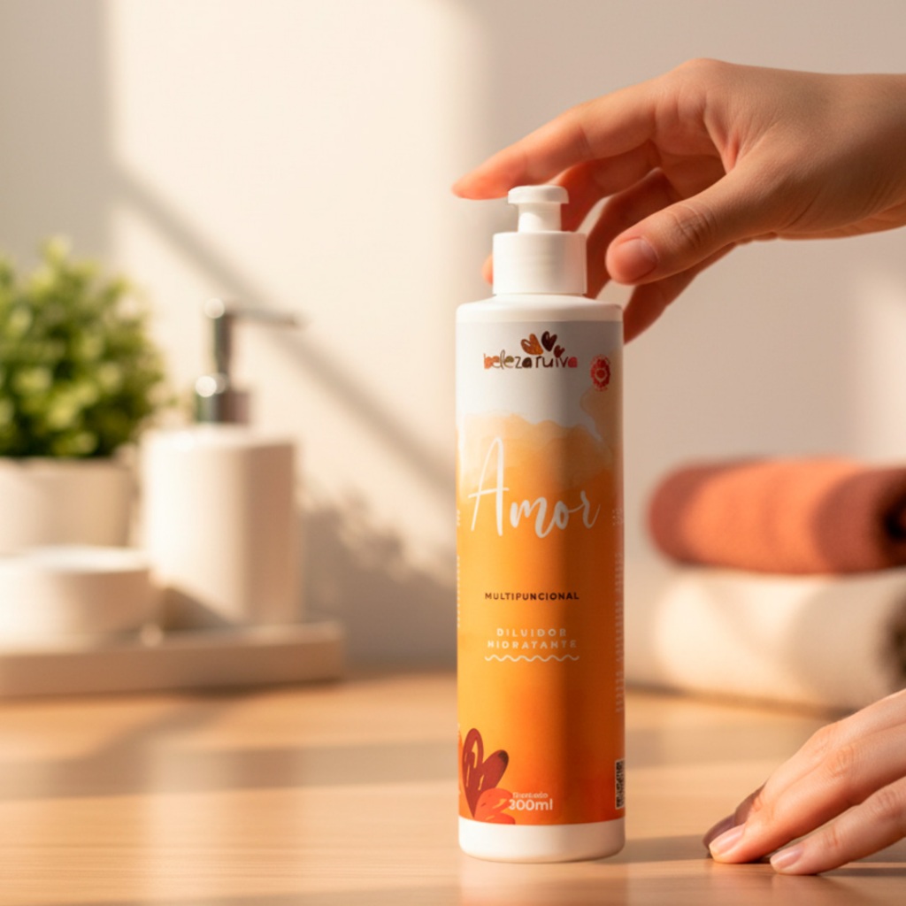 Detalhes do Creme Multifuncional Hidratante Diluidor para Máscara Pigmentante 300ml Beleza Ruiva