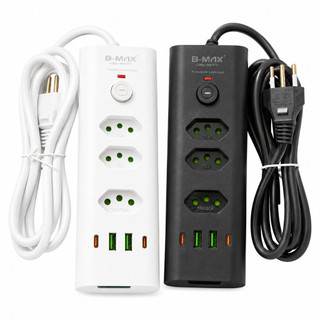 Extensão  Filtro De Linha Bivolt Com Tomada 20A Usb E Tipo-C