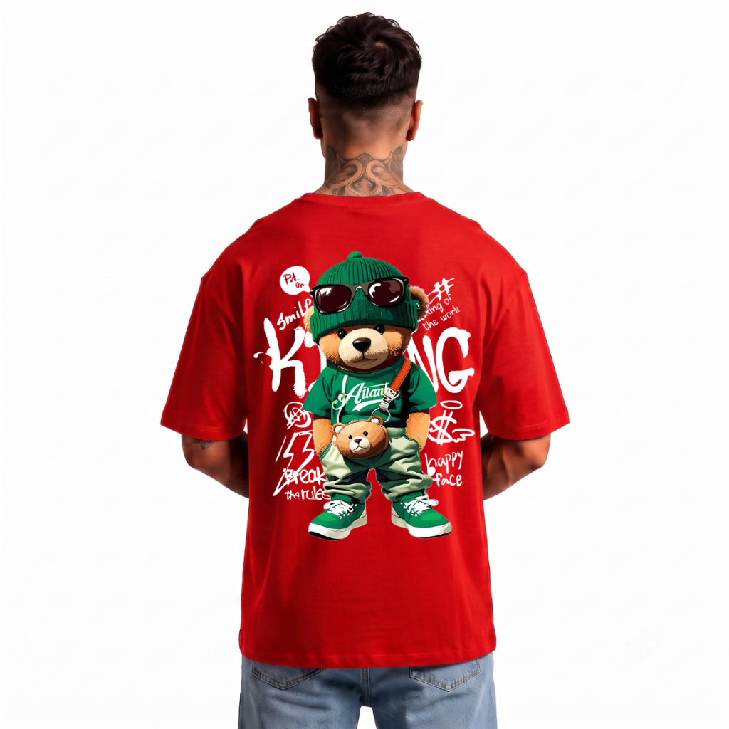Camiseta tshirt Streetwear Estampa Urso Bear Style Envio Imediato Promoção