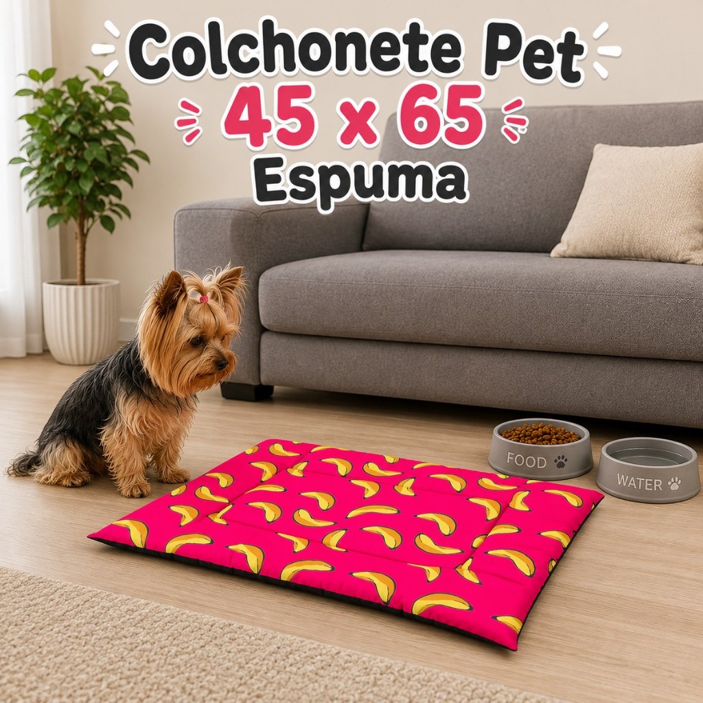 Colchonete Pet 45 cm x 65 cm para cachorros cães gatos Casinha Caixa de Transporte Sofas e Camas