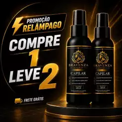 Kit 2x Tônico Capilar Sérum de Crescimento Antiqueda 120ml para Cabelo, Barba e Sobrancelhas | Envio Imediato