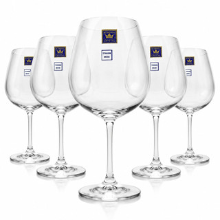Taça De Vinho Cristal Taça De Vinho Jogo De Taças De Vinho Taça De Cristal Taça Vinho Bohemia 650ML