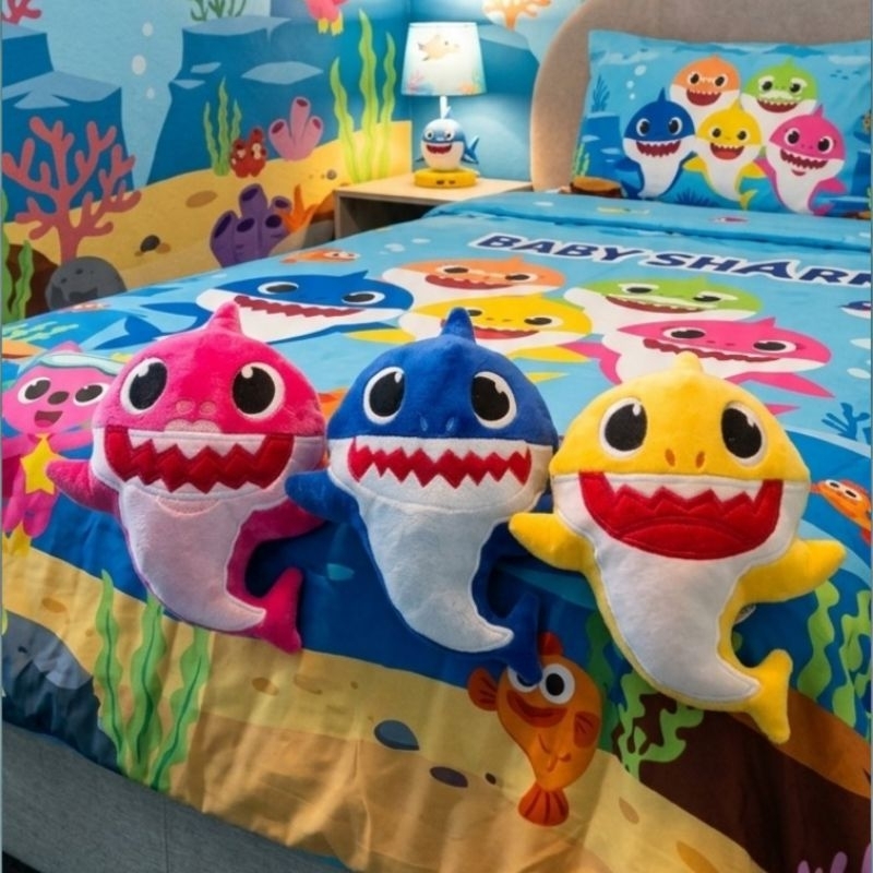 Pelúcia Baby Shark | Avulsa ou Kit | Fundo do Mar