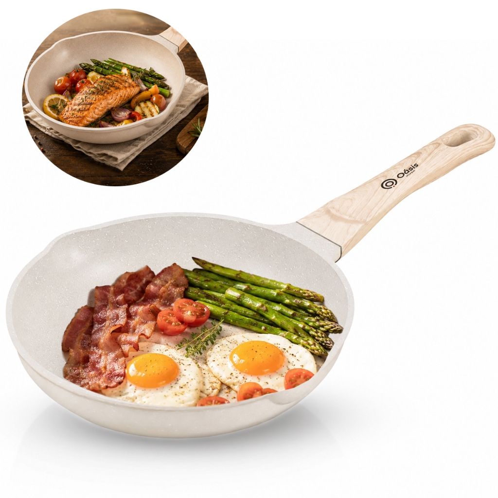 Frigideira Ceramica Antiaderente Cozinha Fogão 30cm Aluminio