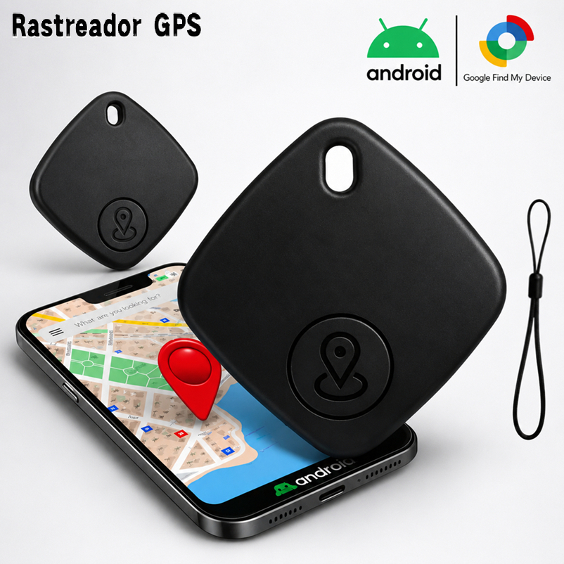 Smart Tag Bluetooth Rastreador Localizador de Chaves Bolsa Mochila Carteira Compatível Apenas Android
