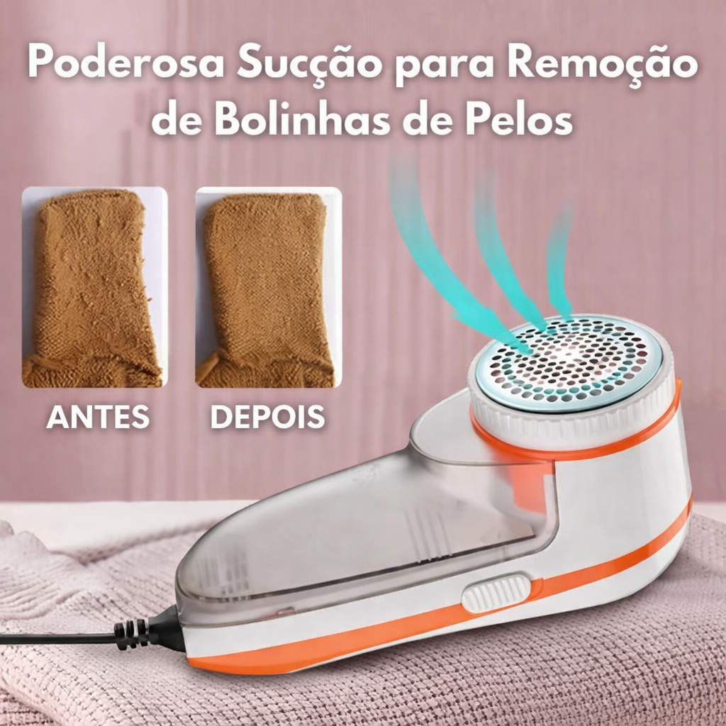 Papa Bolinha Tira Pelo De Roupa Elétrico 110v/220v