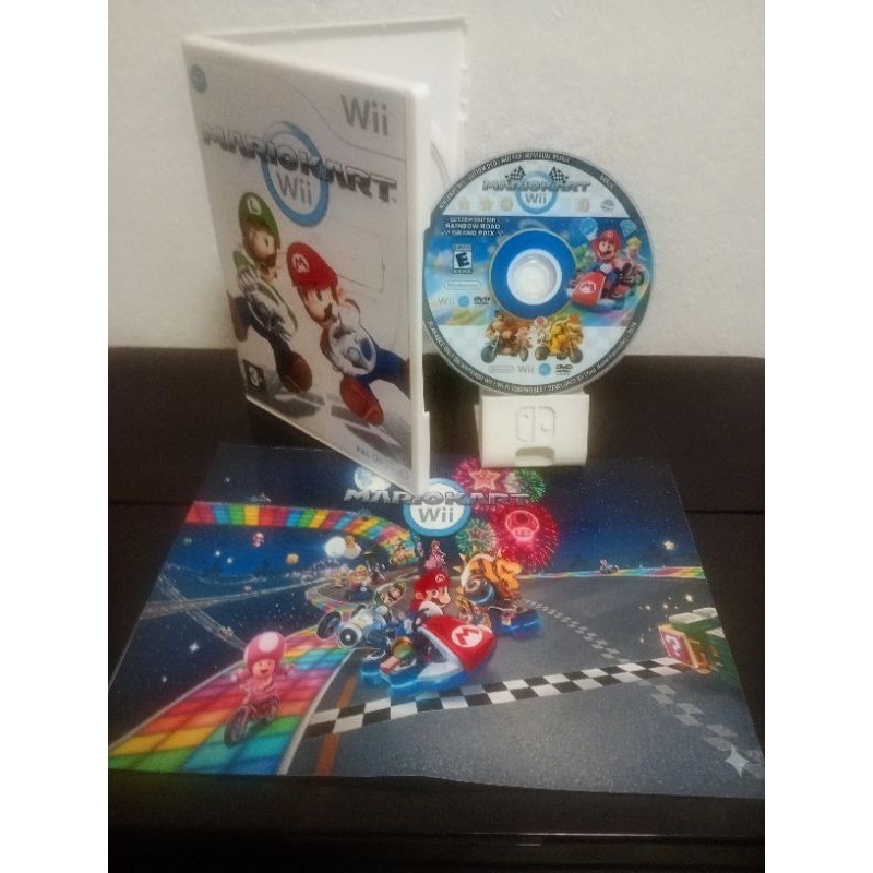 Jogo Mario Kart Nintendo  Wii - Mídia Física/Impressa