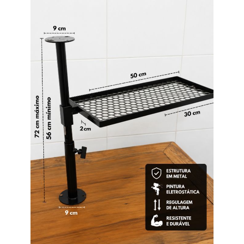 kit grelha para lareira e churrasqueira trempe para lareira, produto de lareira Grelha para churrasco