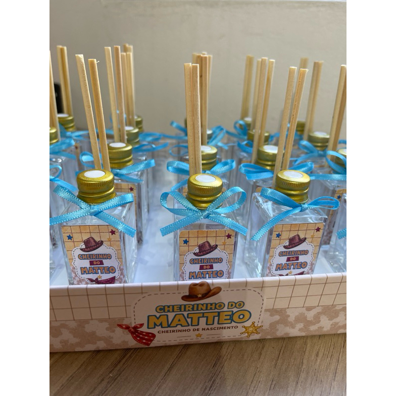 Kit 20 Aromatizador + bandeja personalizada | Toy Story| Lembrancinha Maternidade | Chá de bebê | aniversário