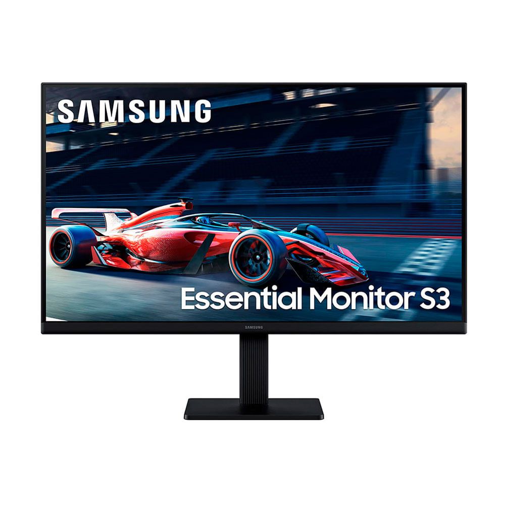 Monitor Gamer Samsung S3 24  LS24D300GALMZD  FHD, IPS, 100Hz, HDMI e VGA