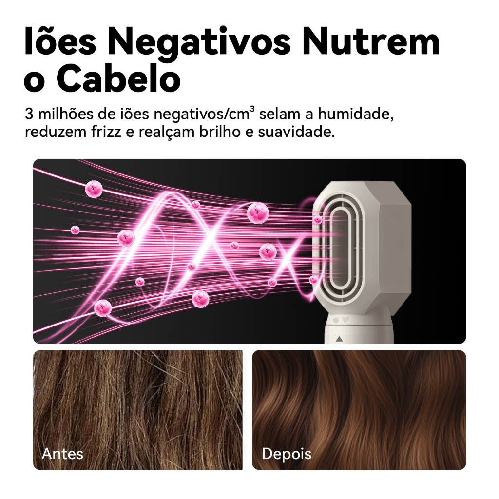 Escova Secadora 5 em 1 Multifuncional de Alta Velocidade Gokoco — foto 5