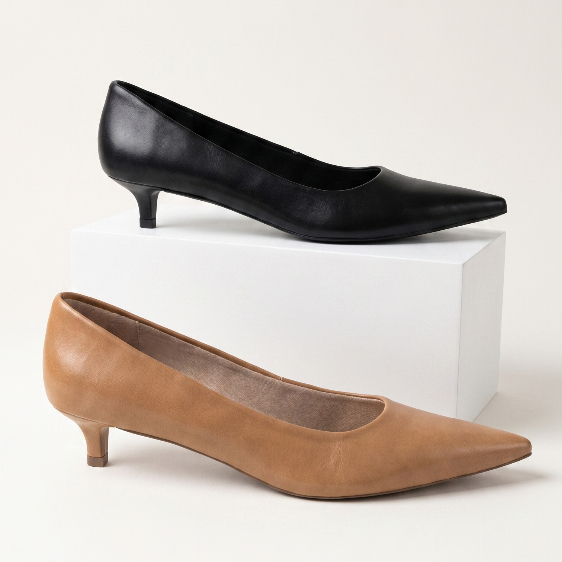 Scarpin Salto Baixo Fino 4cm Kitten Heel Torricella Sapato Feminino Clássico Confortável Elegante Social Trabalho Festa