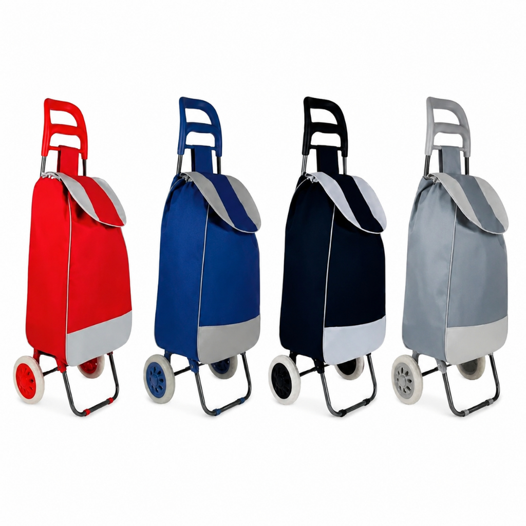 Carrinho de Compras Leva Tudo Bag To Go MOR Carrinho de Feira Multiuso para Mercado Cores Sortidas