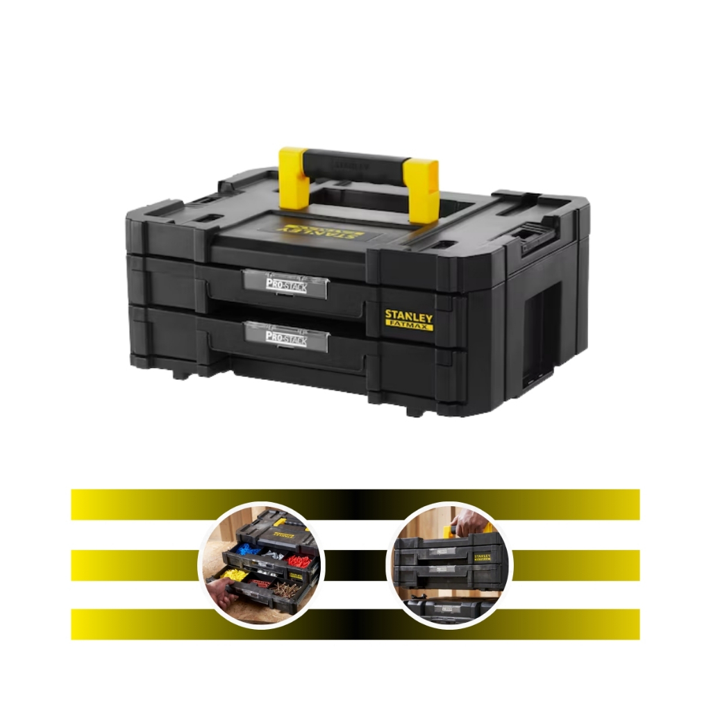 Caixa Para Ferramentas FMST1-71969 2 Gavetas Fatmax Pro-Stack Stanley