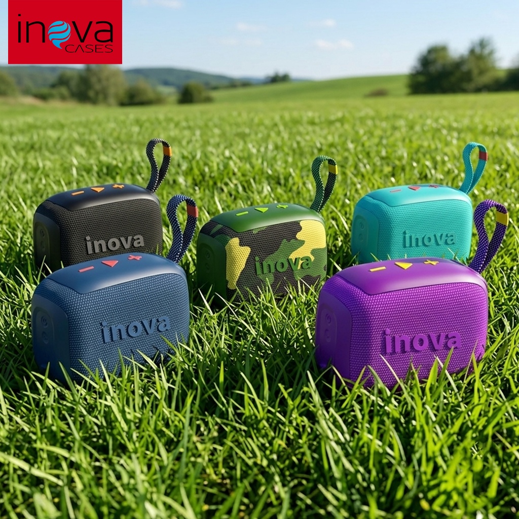 Inova Caixa de Som Bluetooth GO5 IP67, À Prova d'água, Autonomia de até 7 Horas 
