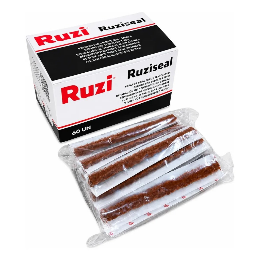 Refil Ruzi 100mm Caixa C/60 Un Vipal Reparo P/ Pneu — imagem 2 de 2
