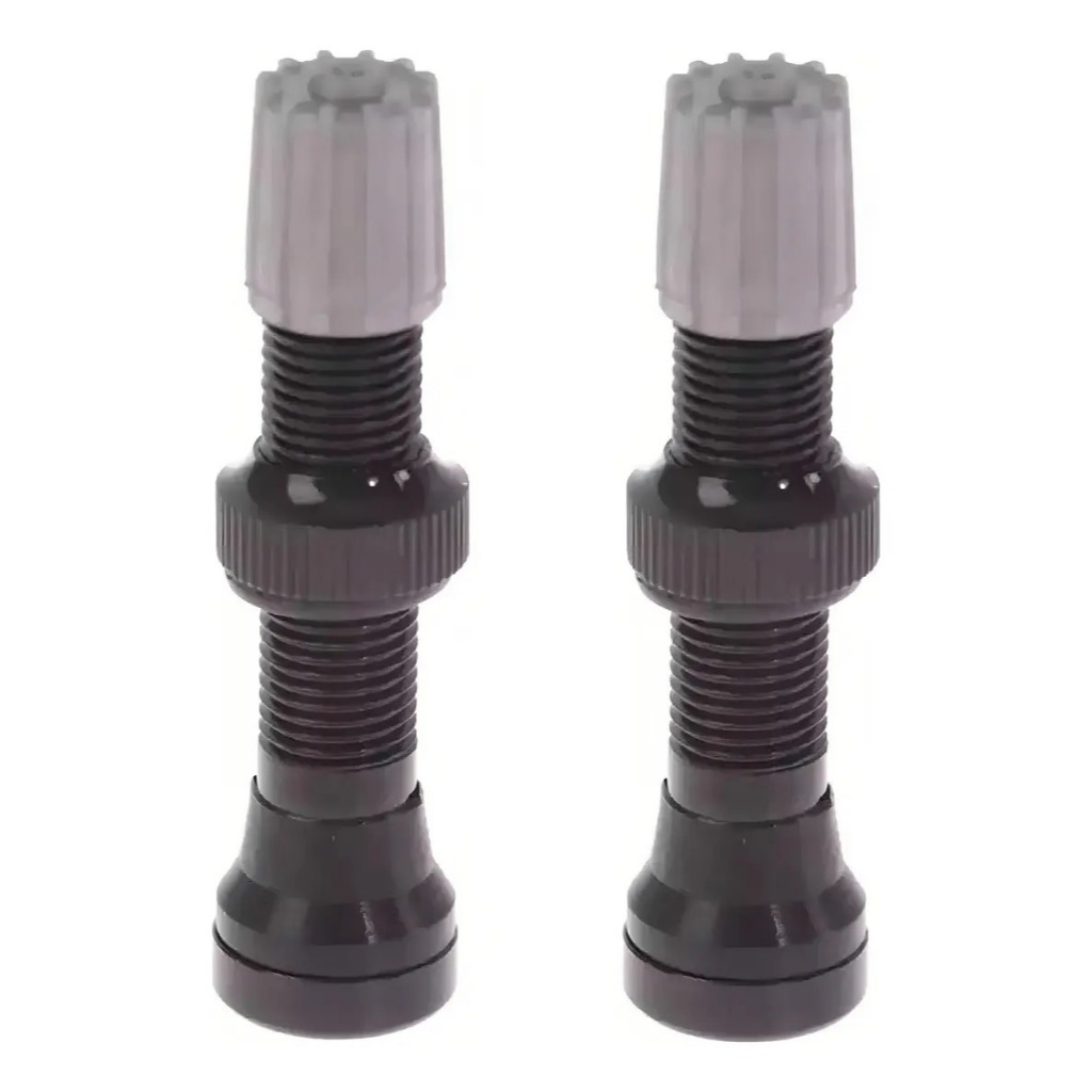 PAR VÁLVULAS TUBELESS ABSOLUTE SCHRADER (BICO GROSSO) 40 MM – 2 UNIDADES