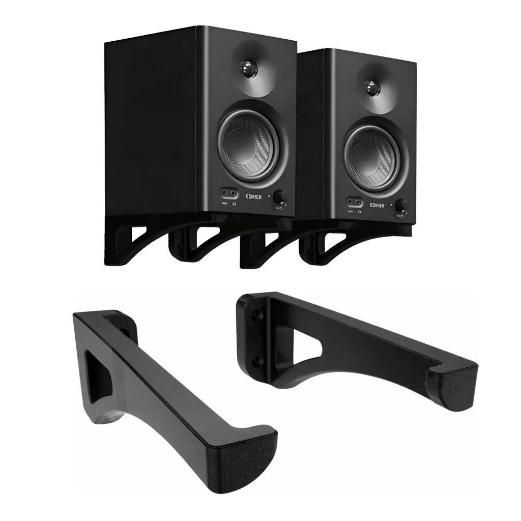 Suporte para Caixas de Som Edifier Para Parede Studio Monitor de Áudio Suporte Monitor de Áudio 1 Par