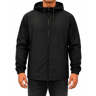 Jaqueta Corta Vento Premium Esportivo Academia Corrida Ciclismo Bolso Interior Capuz Corta Vento Masculino Feminino .
