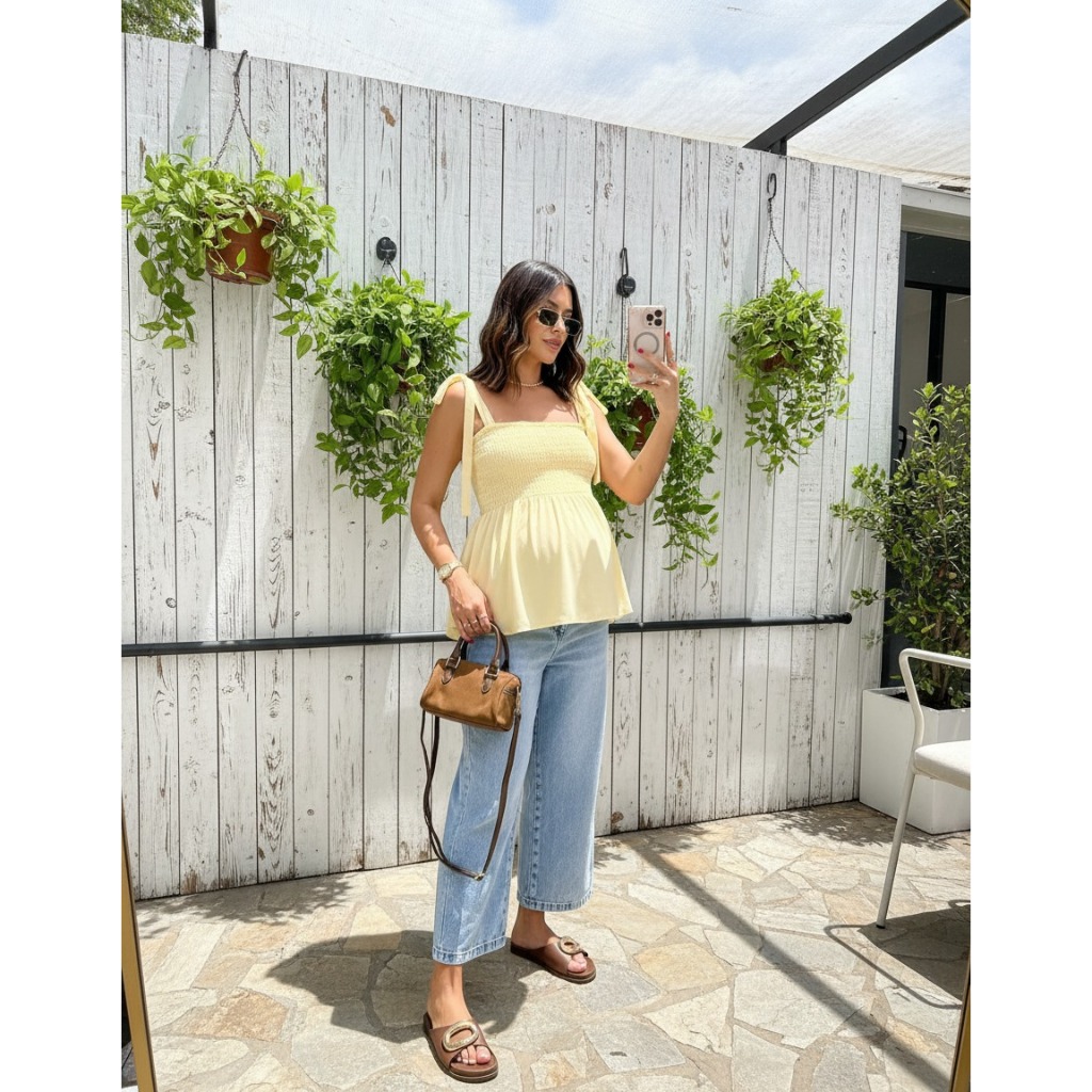 Blusa Para Gestante Bata Soltinha Fácil Amamentação Grávidas Lactantes Regulável Confortável Moda Maternidade